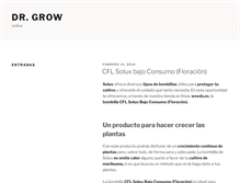 Tablet Screenshot of drgrowonline.com